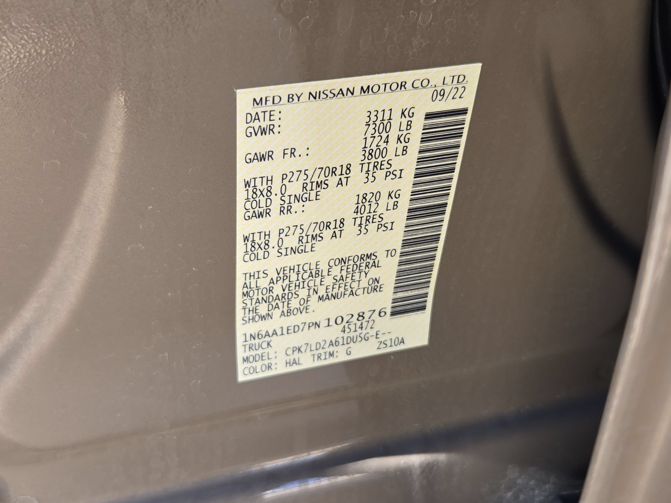 Used 2023 Baja Storm Nissan PRO-4X image 35
