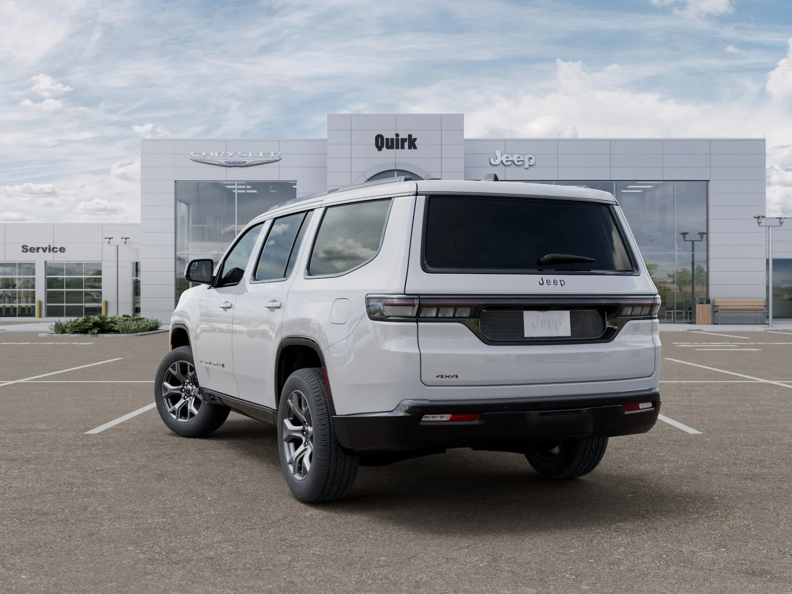New 2026 Bright White Clear-Coat Exterior Paint Jeep Limited Altitude image 29