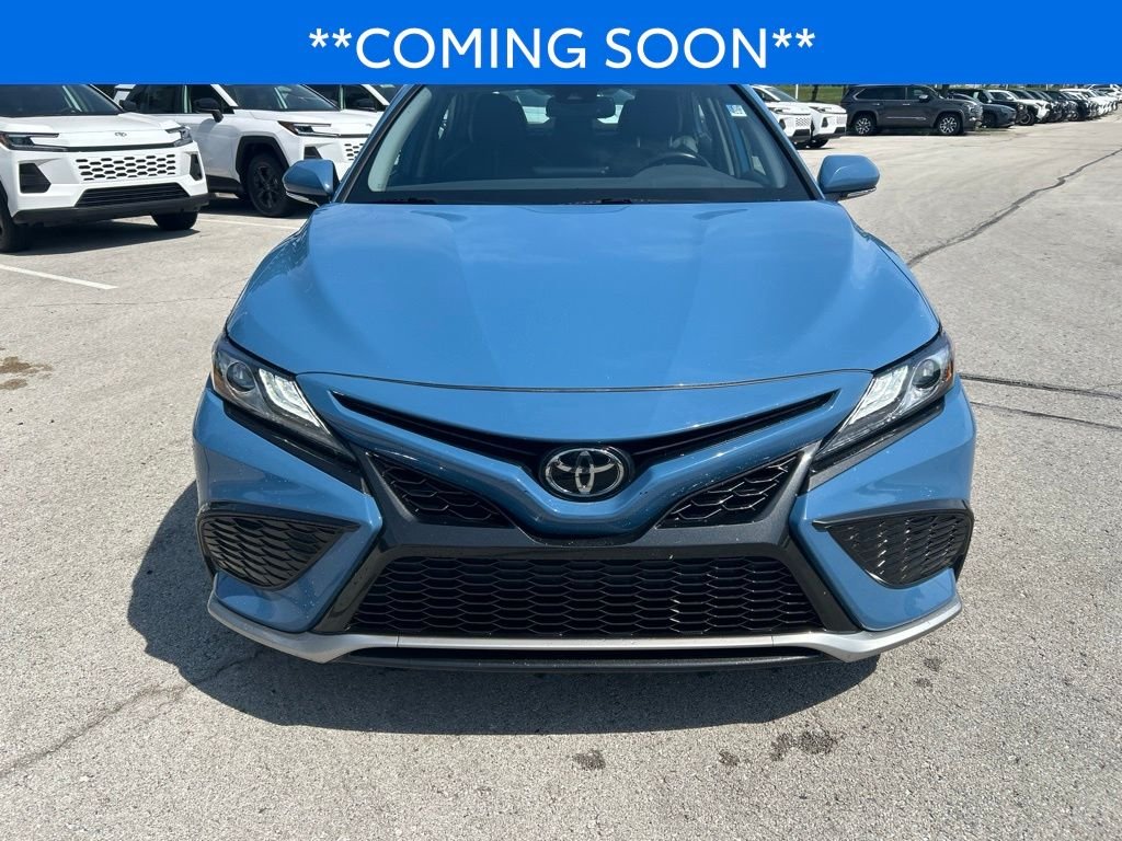 Used 2024 Blue Toyota XSE image 2