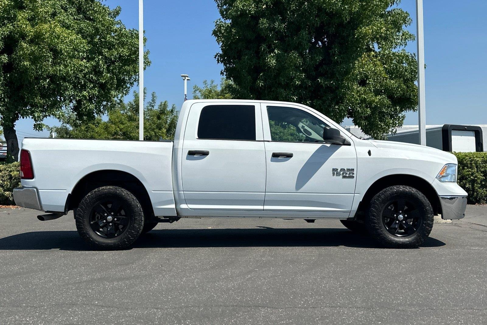 Used 2023 Bright White Clearcoat Ram SLT image 3