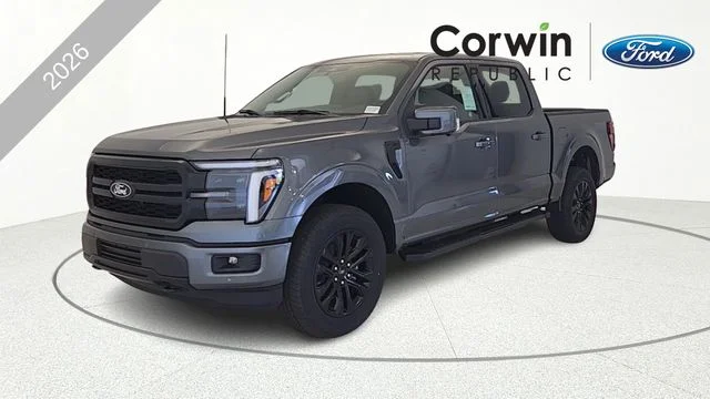 New 2026 Carbonized Gray Metallic Ford Lariat® image 3