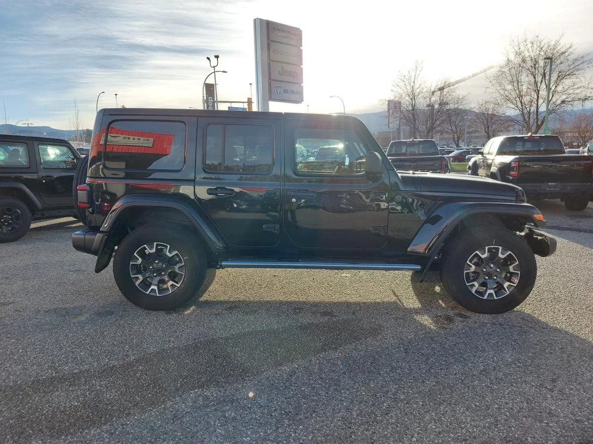 New 2026 Black Jeep Sahara 4 Door 4x4 image 4