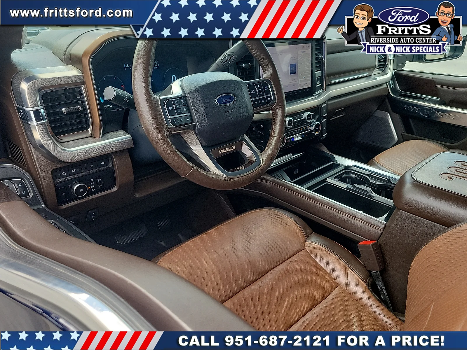 Certified Used 2024 Antimatter Blue Metallic Ford King Ranch image 4