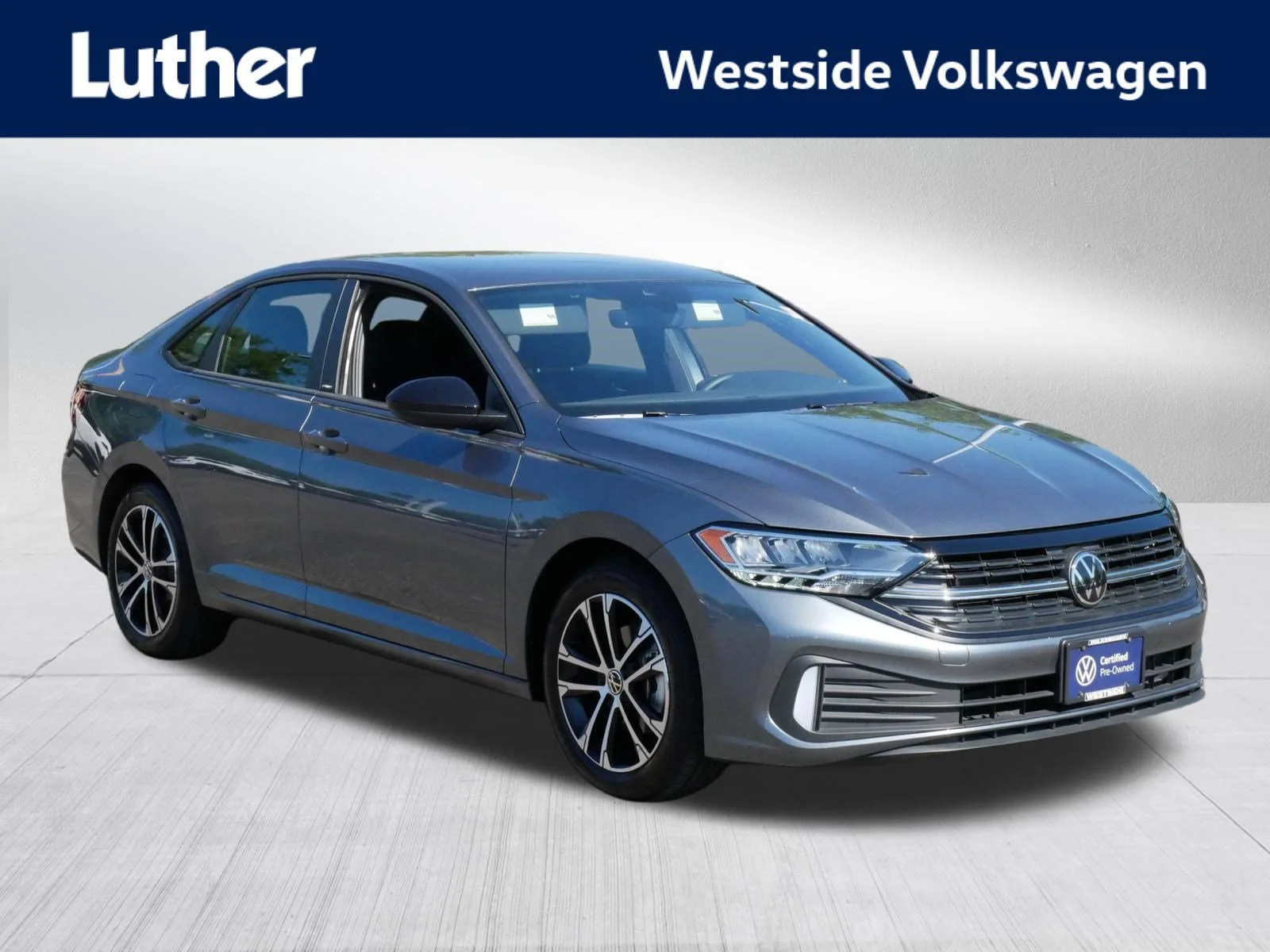 Certified Used 2024 Platinum Gray Metallic Volkswagen Sport image 1
