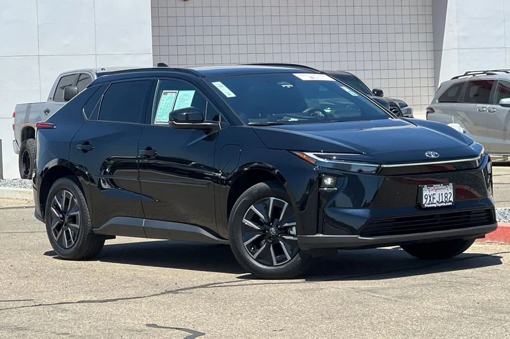 Certified 2026 Toyota bZ XLE with VIN JTMBDAFB5TA003941 for sale in Hanford, CA