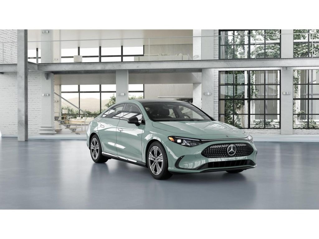 New 2027 Liquid Crystal Green Mercedes-Benz CLA 250+ image 10