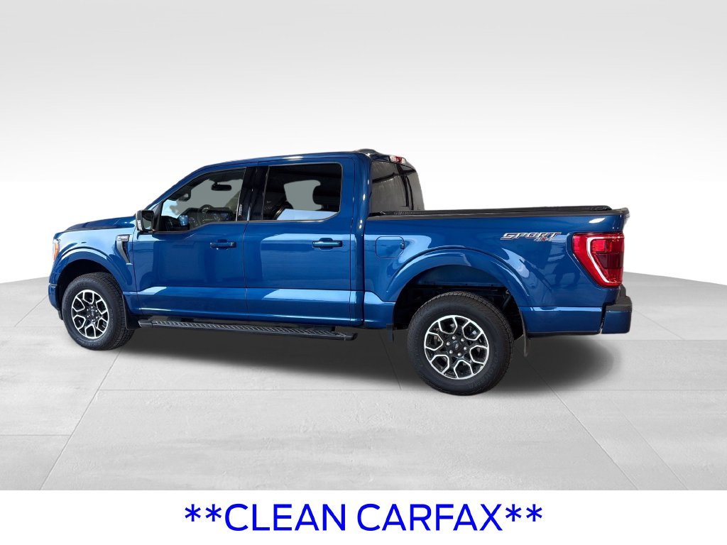 Certified Used 2023 Atlas Blue Metallic Ford XLT image 2
