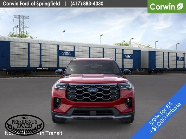 New 2026 Rapid Red Metallic Tinted Clearcoat Ford Platinum™ image 9