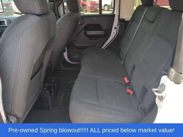 Used 2018 White Jeep Unlimited Sport S image 34
