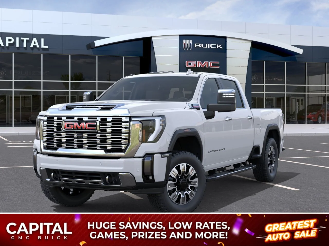 New 2026 Summit White GMC Denali image 1