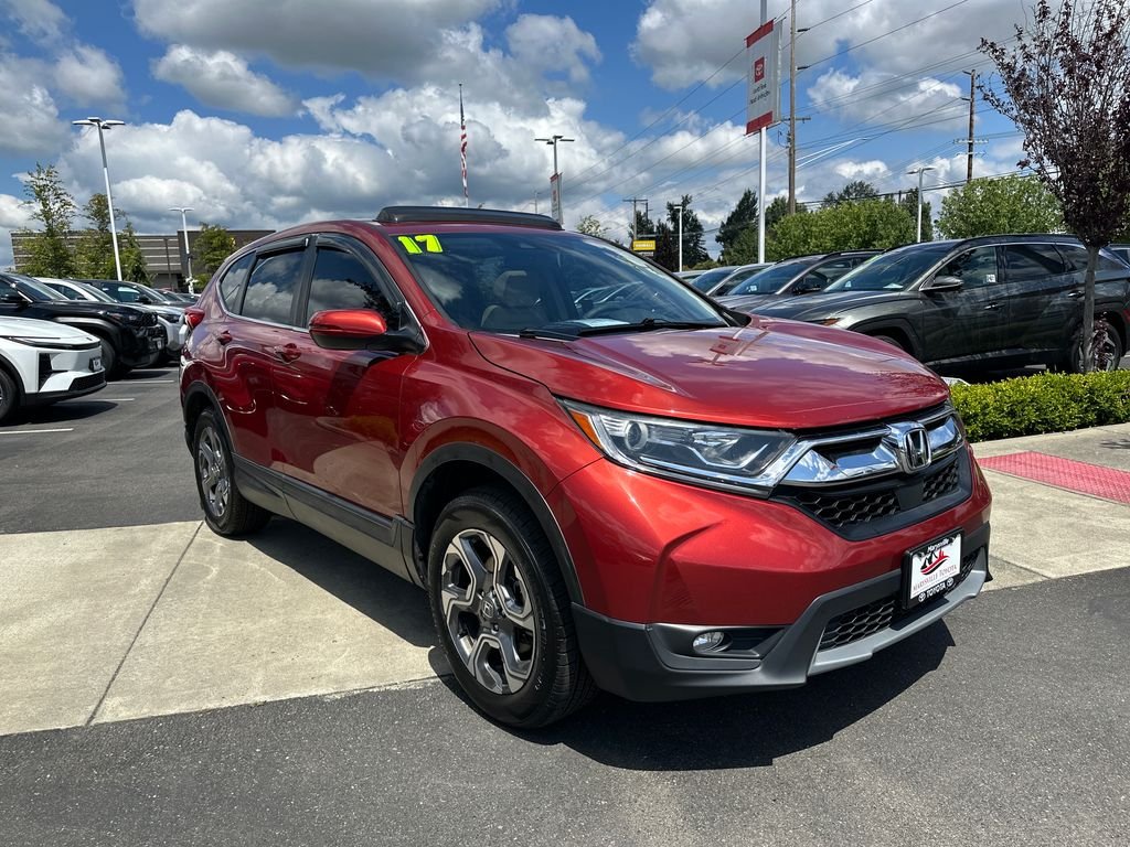 Used 2017 Molten Lava Pearl Honda EX image 7