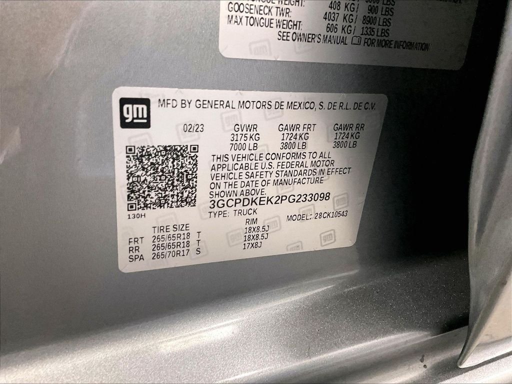 Used 2023 Gray Chevrolet LT image 36