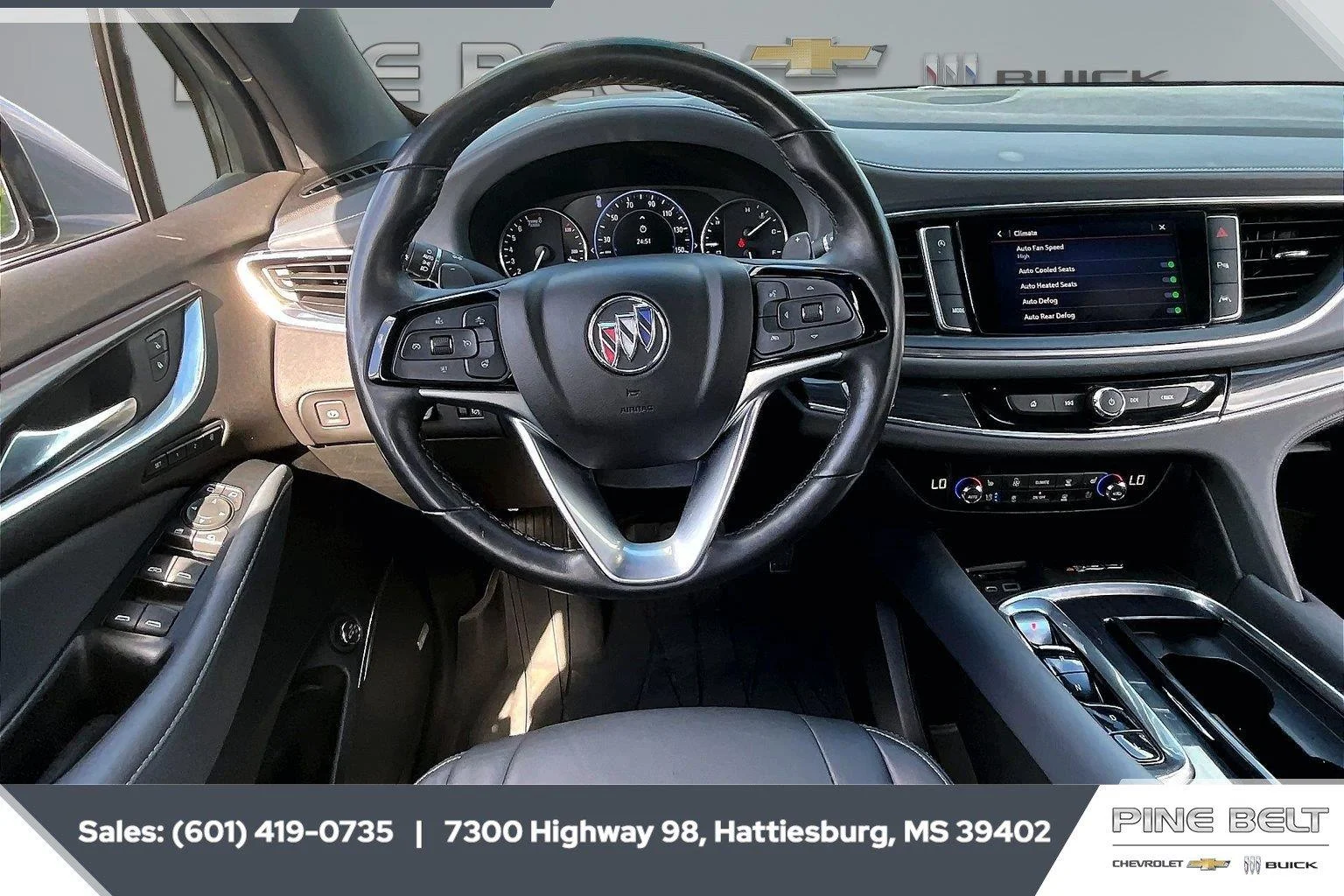 Used 2023 Includes Pitch Dark Night lower exterior accent color.) Buick Premium image 5
