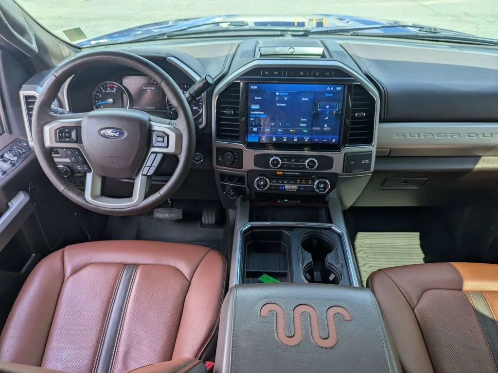Used 2022 Blue Ford King Ranch image 16