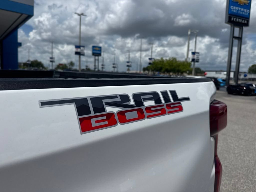 Used 2024 Summit White Chevrolet Custom Trail Boss image 9