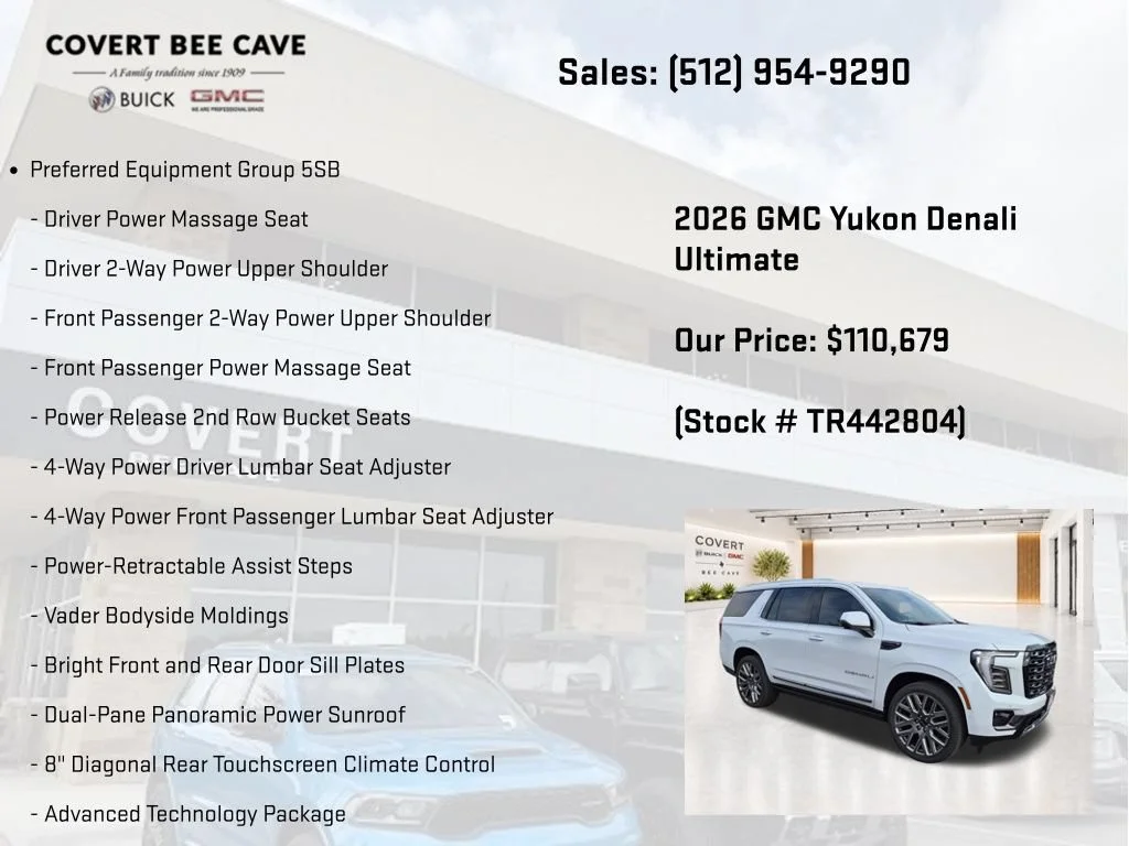 New 2026 GMC Yukon Denali Ultimate, photo 7
