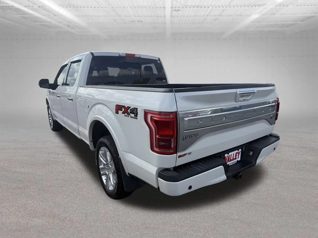 Certified Used 2017 White Platinum Tri-Coat Metallic Ford Platinum image 9