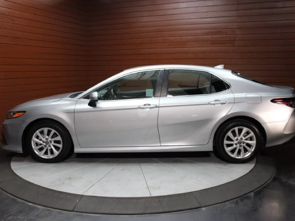 Used 2024 Celestial Silver Metallic Toyota LE image 25