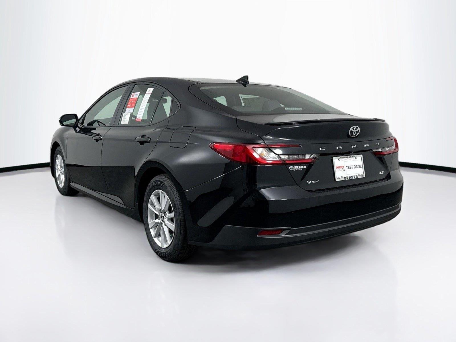 New 2026 Midnight Black Metallic Toyota LE image 6