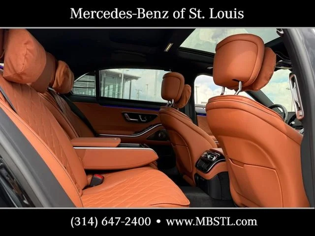 New 2026 Obsidian Black Metallic Mercedes-Benz S 580 image 7