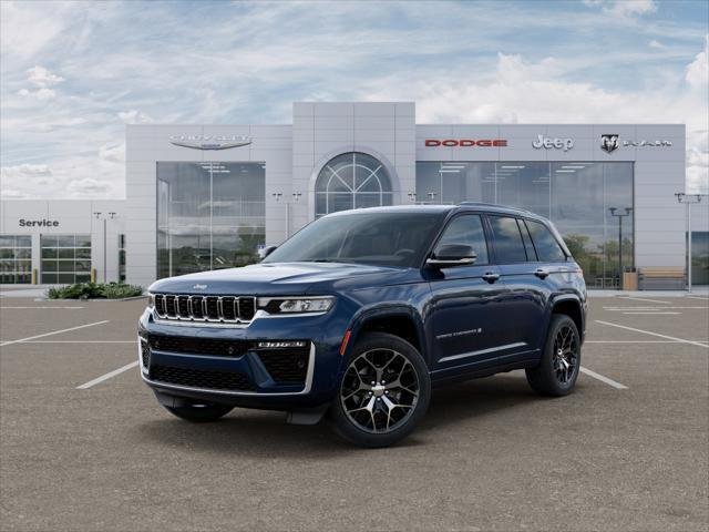 New 2026 Fathom Blue Pearl-Coat Exterior Paint Jeep Summit 4x4 image 79