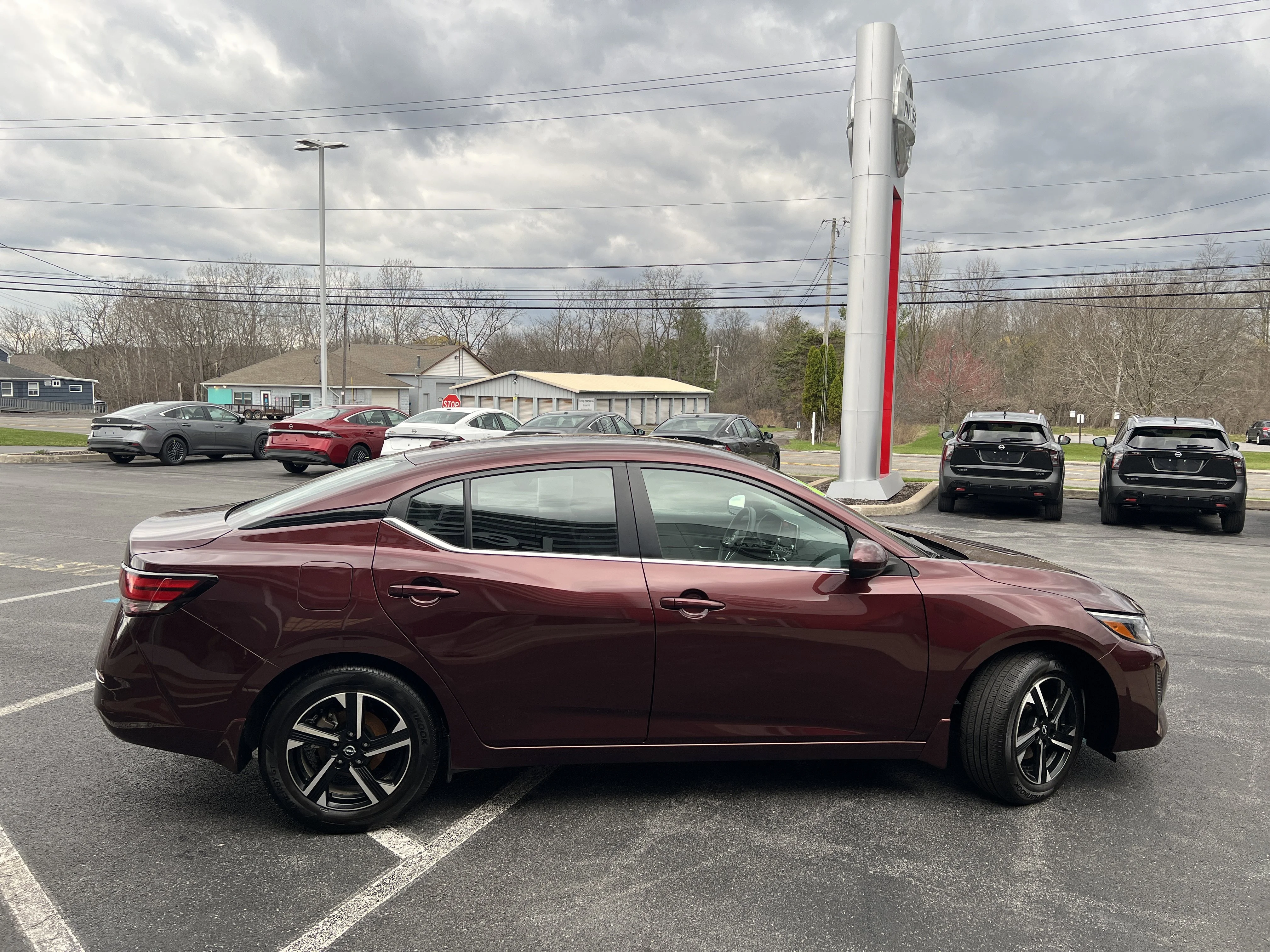 Certified Used 2025 Rosewood Metallic Nissan SV image 9