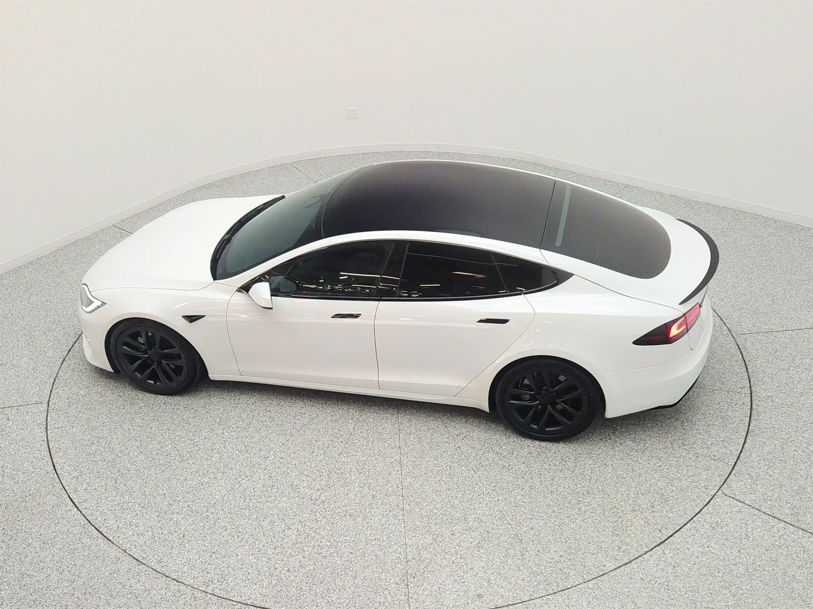 Used 2023 Pearl White Multi-Coat Tesla Plaid AWD image 29