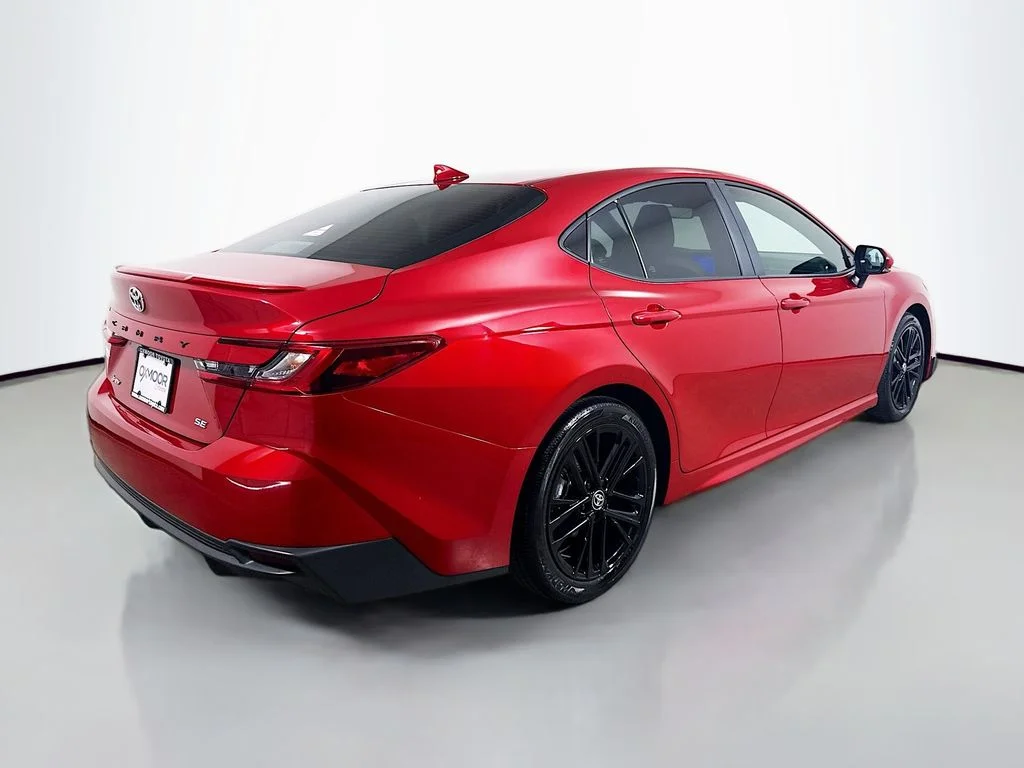 Certified Used 2025 Supersonic Red Toyota SE image 7