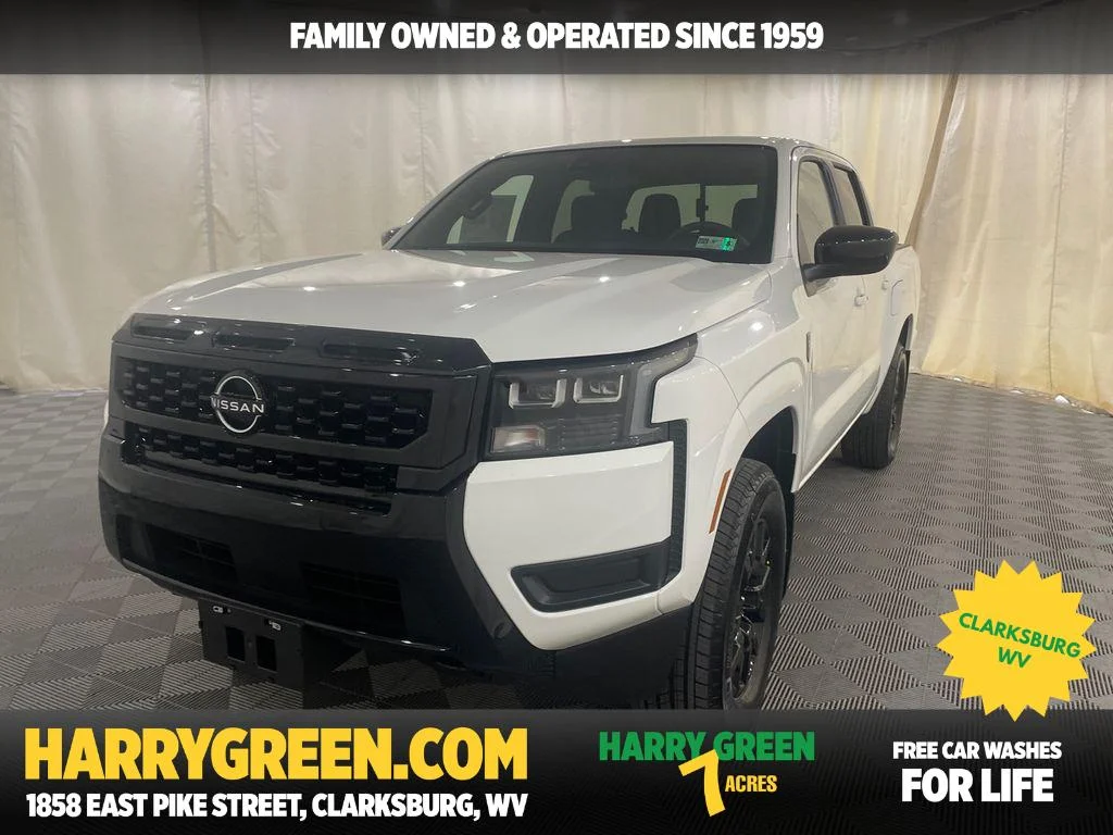 New 2026 Glacier White Nissan Crew Cab SV image 1