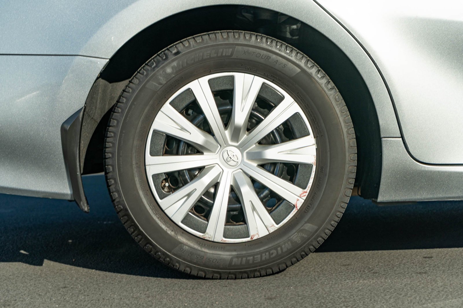 Certified Used 2022 Celestial Silver Metallic Toyota LE image 11