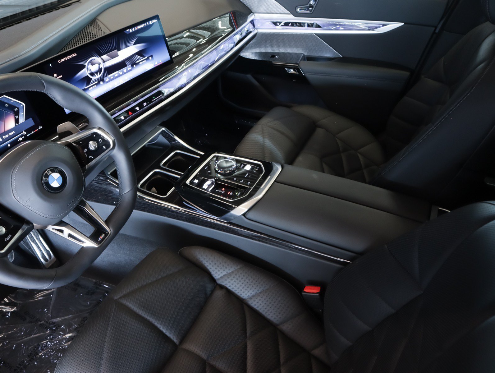 Used 2025 Frozen Deep Grey BMW 740i image 20