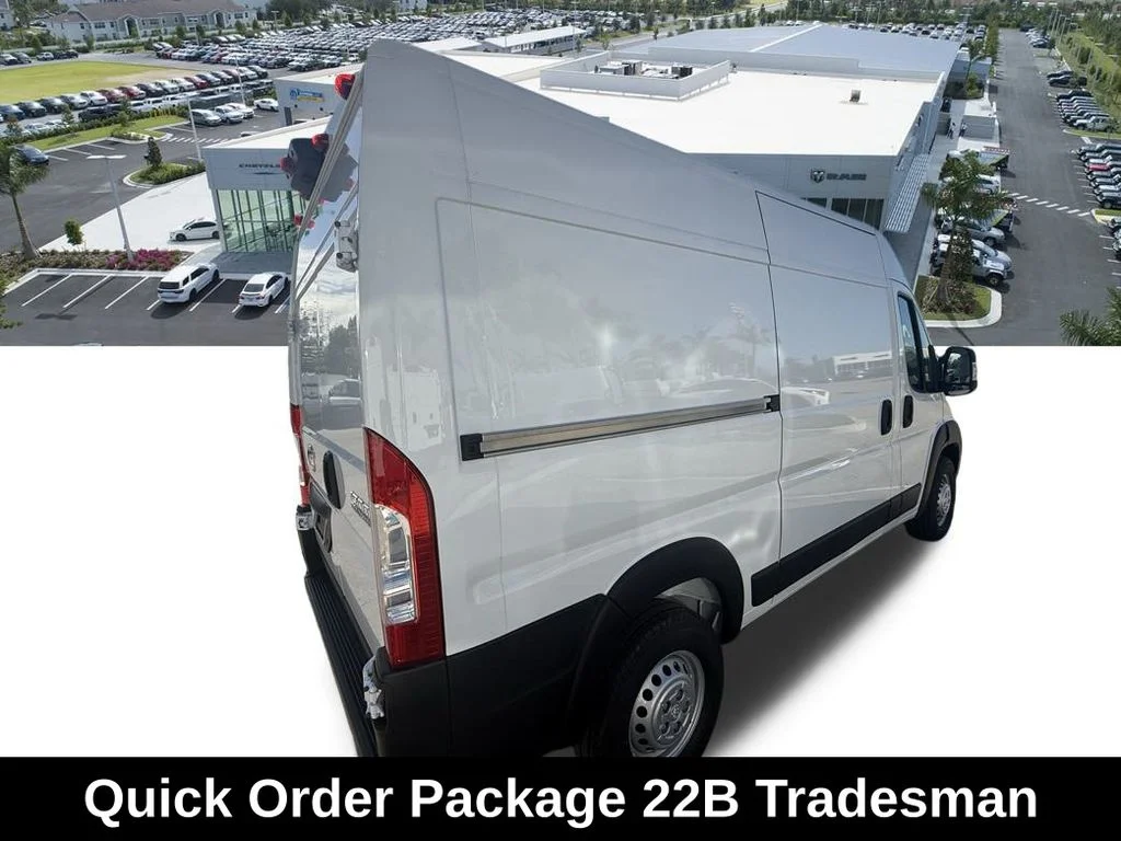 New 2026 Bright White Clear-Coat Exterior Paint RAM Tradesman image 4