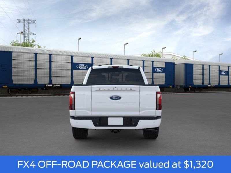 New 2026 Star White Metallic Tri-Coat Ford Platinum® image 6