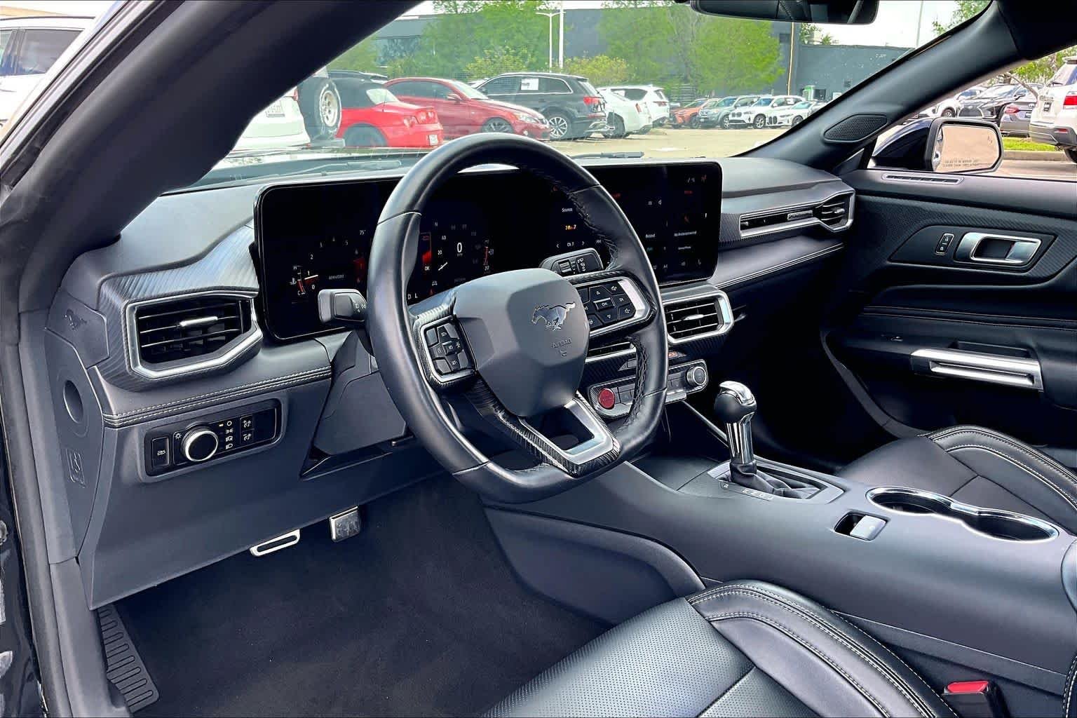 Used 2025 Shadow Black Ford EcoBoost Premium image 14