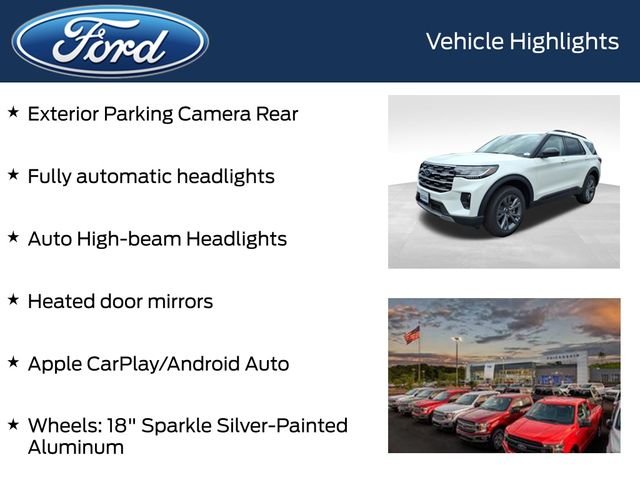 New 2026 Star White Metallic Tri-Coat Ford Active image 8
