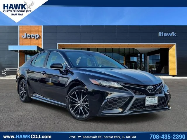 Used 2023 Black Toyota SE image 1