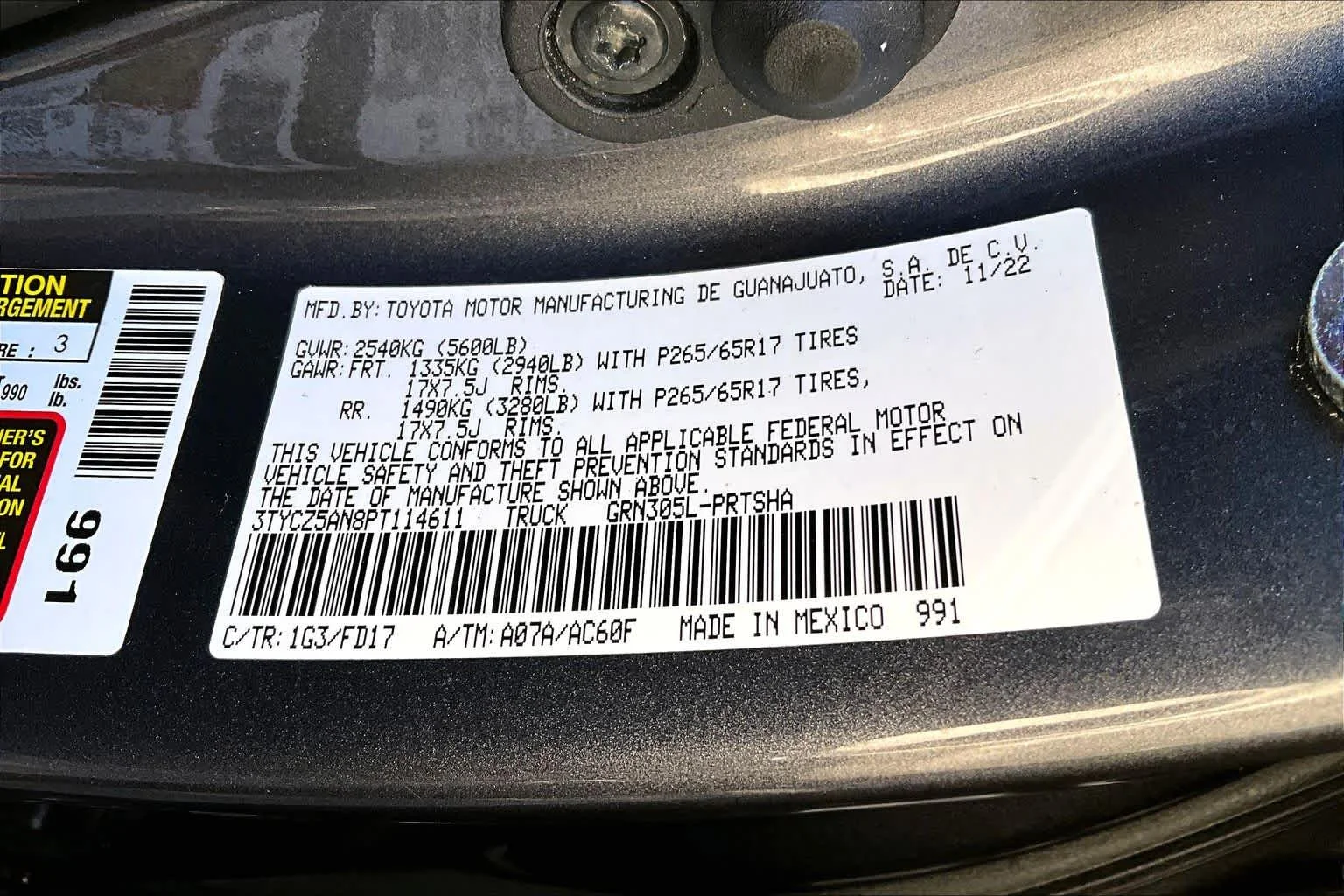 Used 2023 Magnetic Gray Metallic Toyota TRD Sport image 33