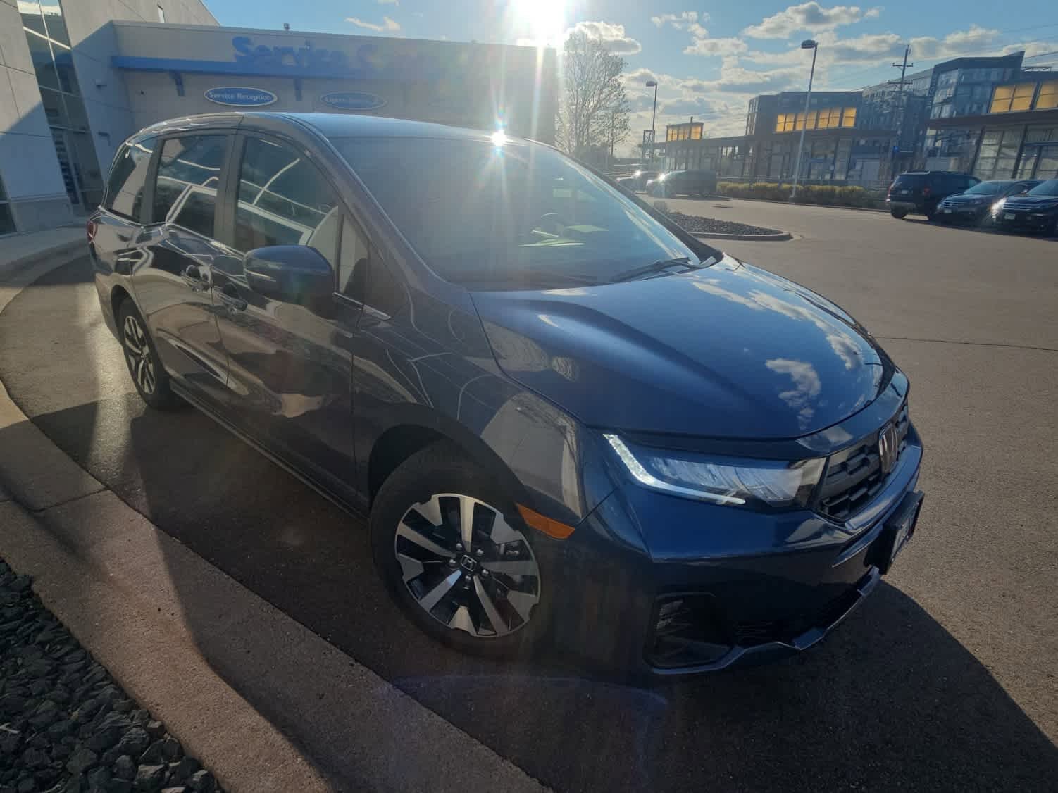 Certified 2026 Honda Odyssey EX-L with VIN 5FNRL6H69TB035572 for sale in Hopkins, Minnesota