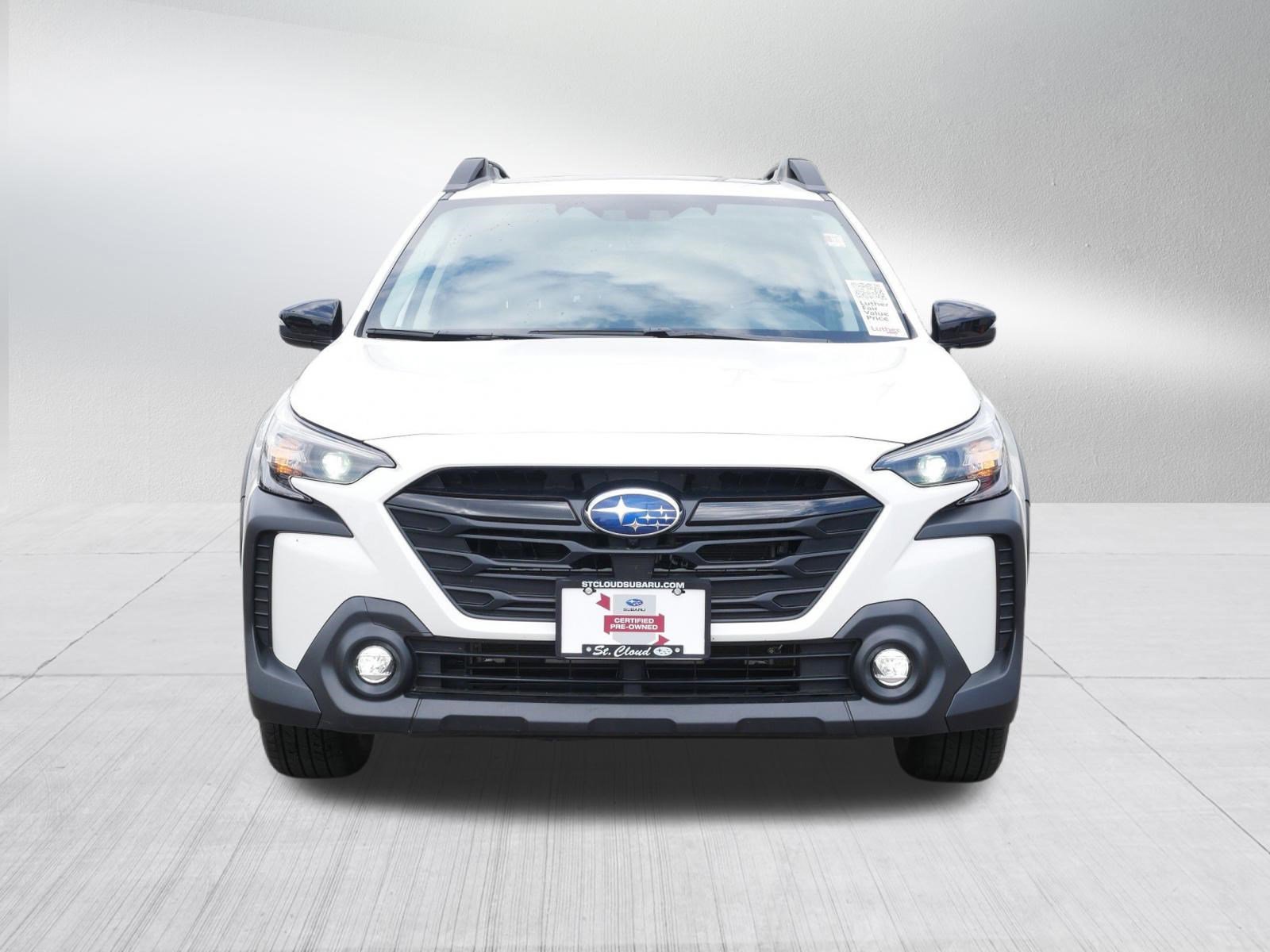 Certified 2024 Subaru Outback Onyx Edition with VIN 4S4BTGLD5R3213993 for sale in Saint Cloud, Minnesota