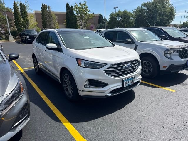 Used 2019 White Ford Titanium image 1