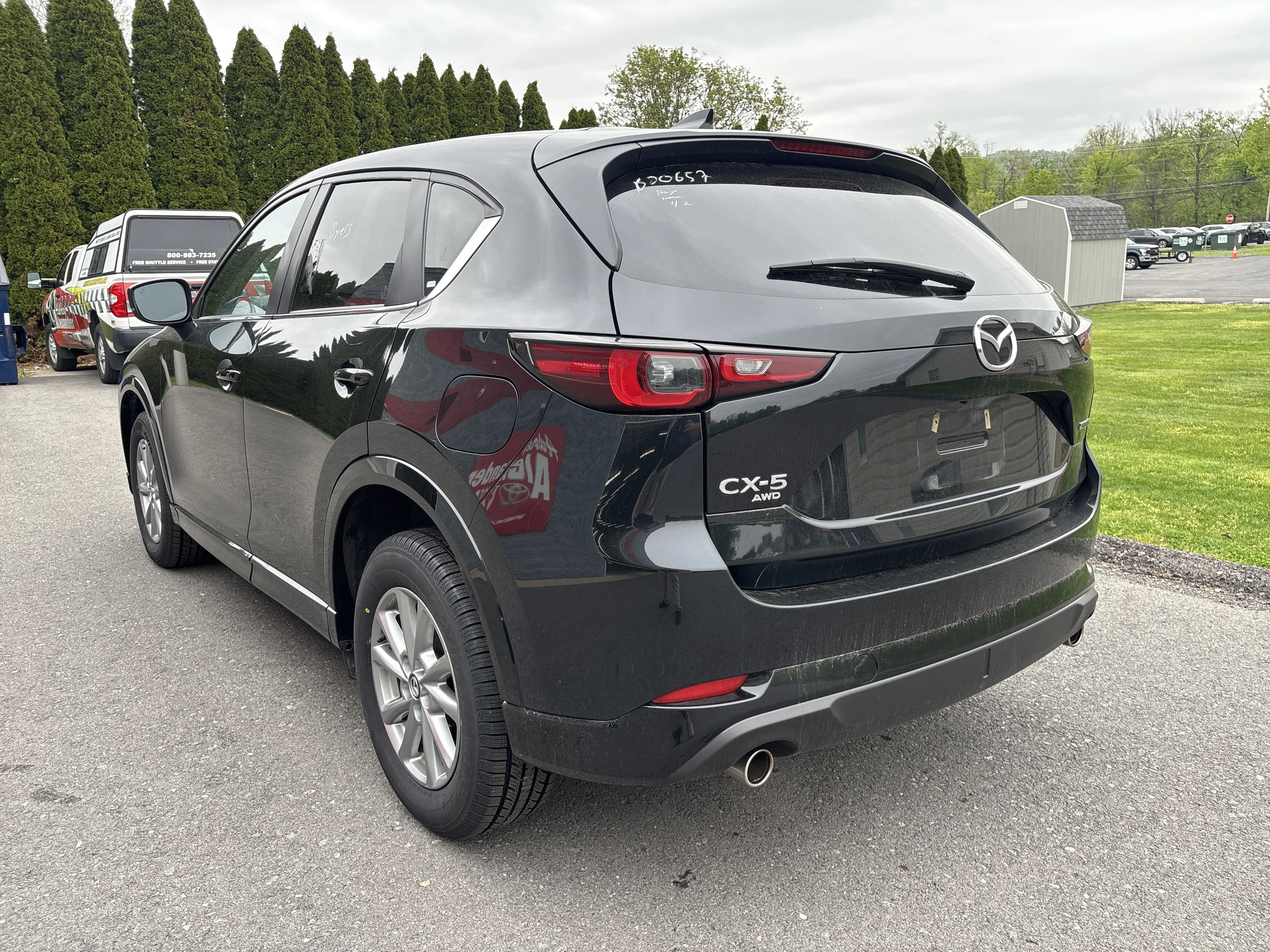 Used 2025 Jet Black Mica Mazda 2.5 S Preferred Package image 6