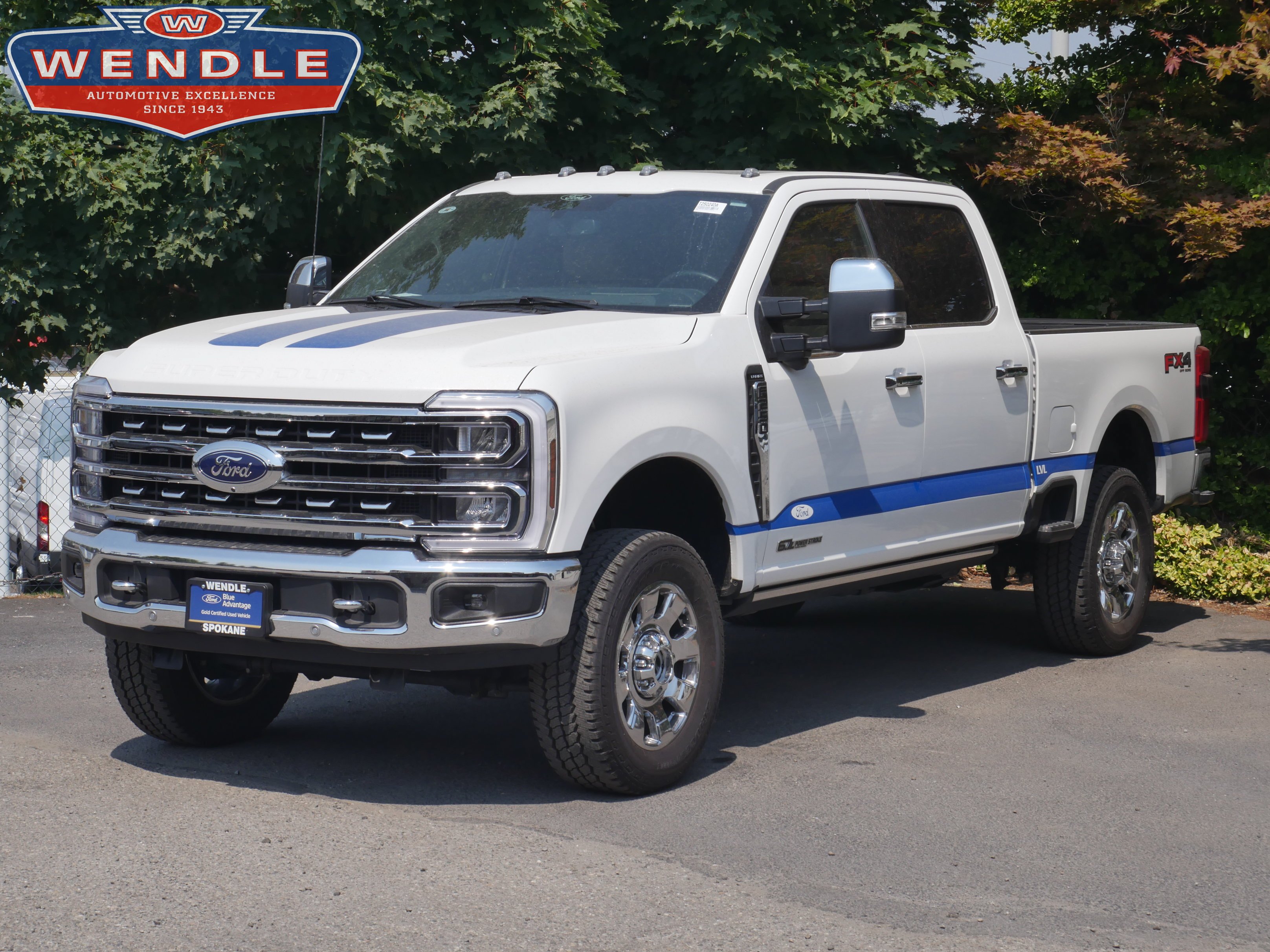 Certified Used 2024 White Ford LARIAT image 1