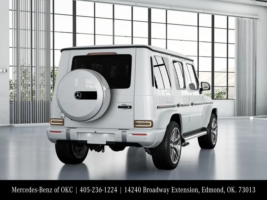 New 2027 MANUFAKTUR Moonlight White Metallic Mercedes-Benz AMG® G 63 SUV image 23