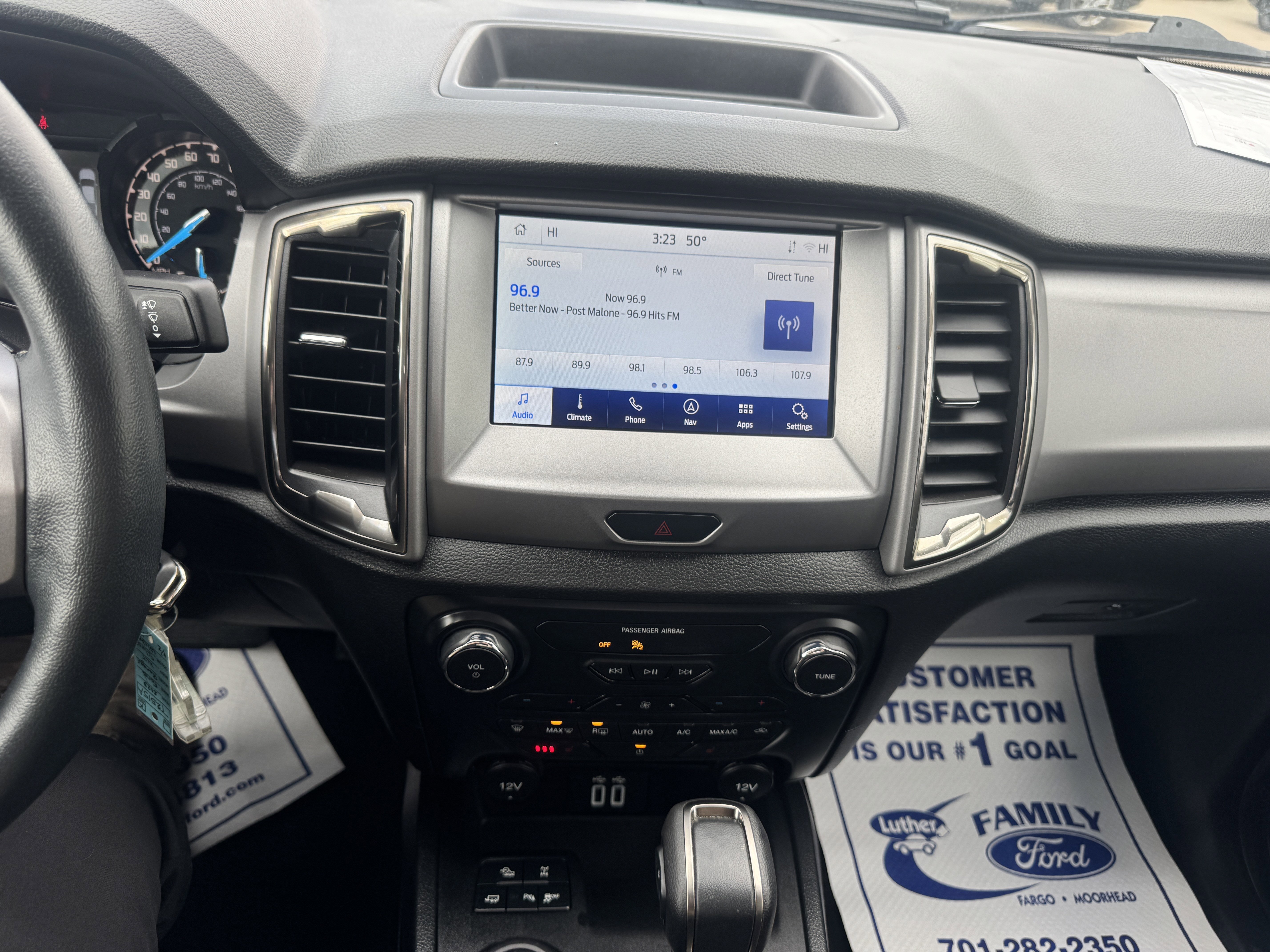 Used 2023 Iconic Silver Metallic Ford XLT image 16
