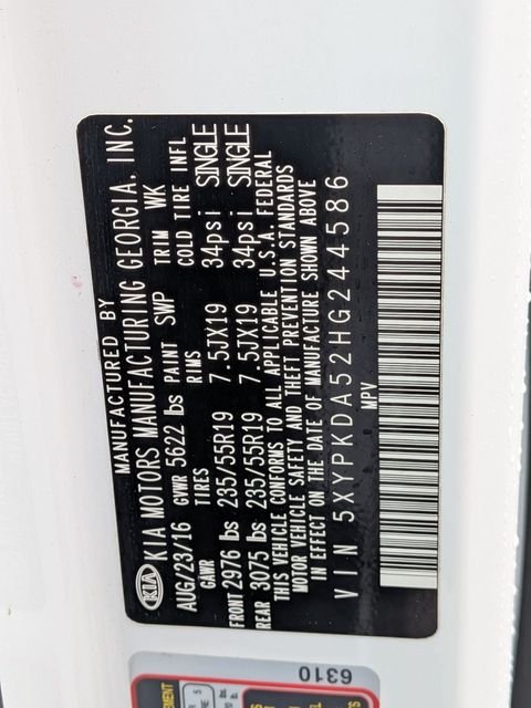 Used 2017 White Kia SX Limited image 30