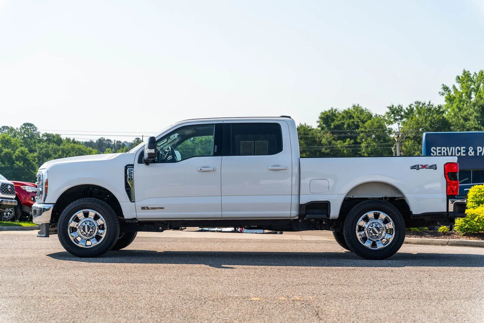 Used 2024 White Ford Lariat image 3