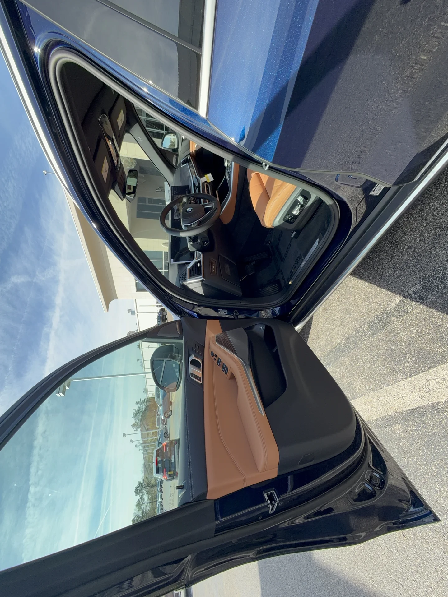 New 2026 Tanzanite Blue II Metallic BMW xDrive50e image 9