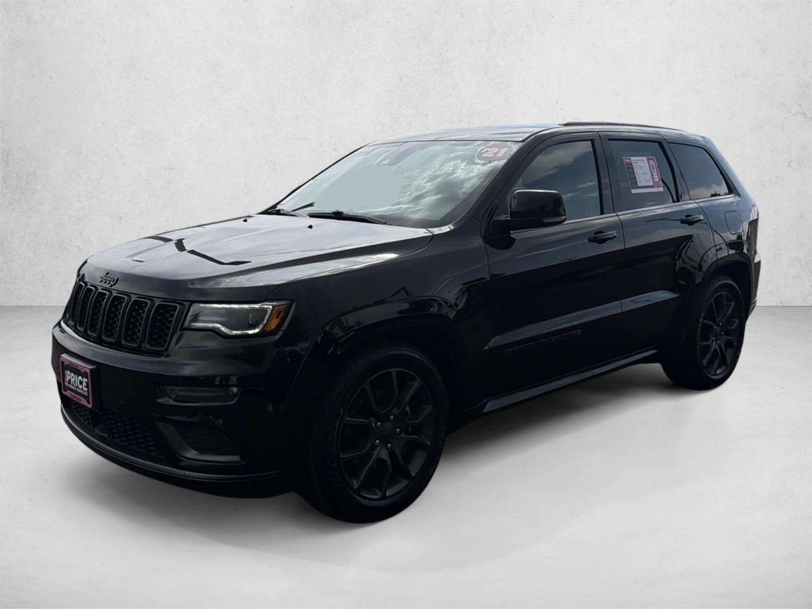 Used 2021 Diamond Black Crystal Pearlcoat Jeep High Altitude image 1