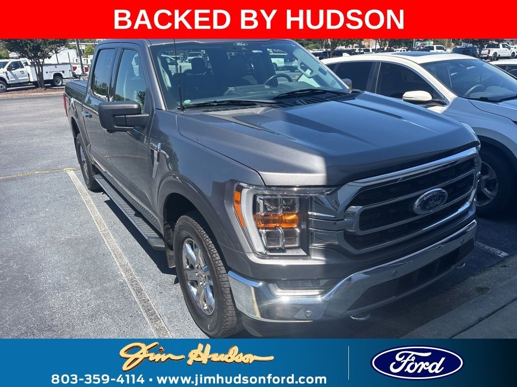 Used 2021 Gray Ford XLT image 1