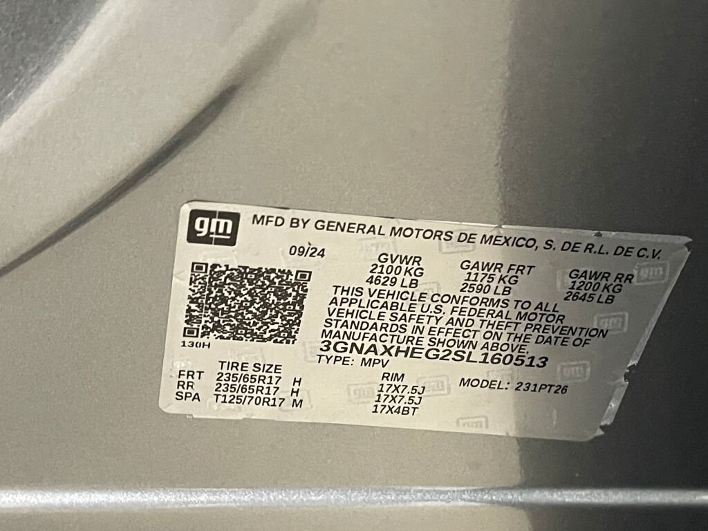 Certified Used 2025 Sterling Gray Metallic Chevrolet LT image 35